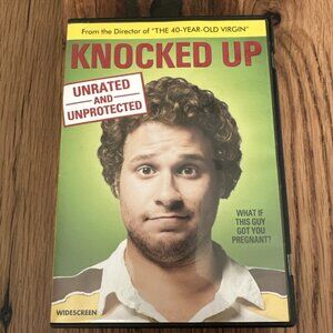 Knocked Up DVD tested working Not Rated comedy Katherine Heigl